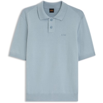 блуза,с,яка,облекла,на,разпродажба,мъжки,тениски,boss,men's,short,sleeve,polo,shirt,light,blue,458