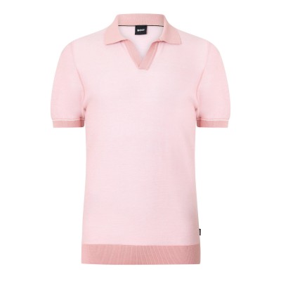 блуза,с,яка,мъжки,тениски,boss,men,s,short,sleeve,polo,shirt,light,pink,686