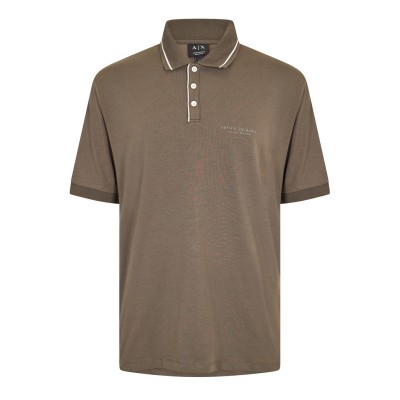блуза,с,яка,мъжки,тениски,armani,exchange,men's,short,sleeve,polo,shirt,chimera,khaki