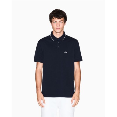 блуза,с,яка,мъжки,тениски,armani,exchange,polo,shirt,deep,navy