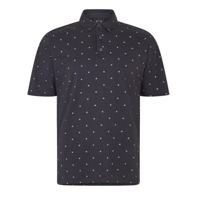 блуза,с,яка,облекла,на,разпродажба,мъжки,тениски,armani,exchange,men's,short,sleeve,polo,shirt,a,o,navy