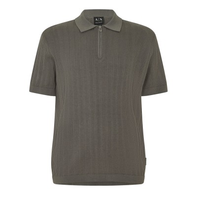 блуза,с,яка,облекла,на,разпродажба,мъжки,тениски,armani,exchange,men's,knitted,polo,shirt,chimera,khaki