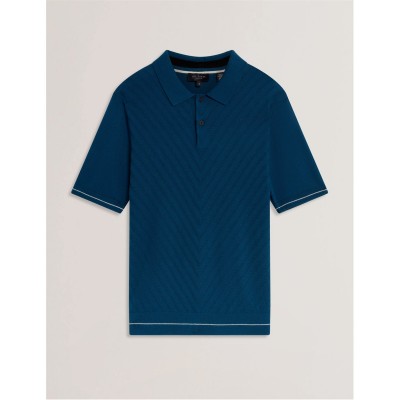 мъжки,тениски,ted,baker,ted,ss,print,polo,sn61,navy