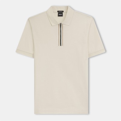 блуза,с,яка,облекла,на,разпродажба,мъжки,тениски,boss,men's,h,paras,65,polo,quarter,zip,shirt,open,white,131