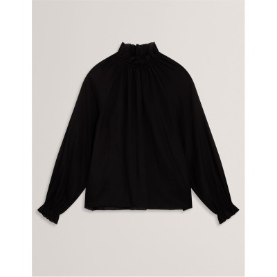 дамски,ризи,ted,baker,ted,ls,plain,blouse,ld61,black