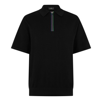 блуза,с,яка,мъжки,тениски,ps,paul,smith,men,s,short,sleeve,polo,shirt,black,79