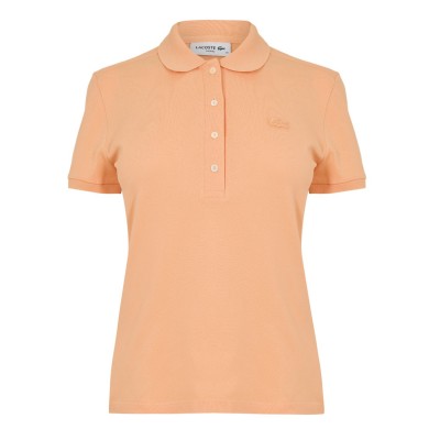 блуза,с,яка,дамски,топове,lacoste,women's,slim,fit,stretch,mini,pique,short,sleeve,polo,shirt,cina