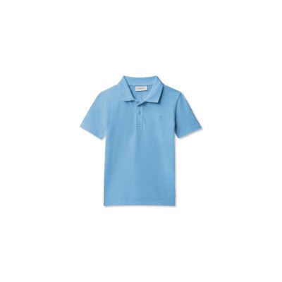 блуза,с,яка,calvin,klein,kids,short,sleeve,polo,shirt,blue