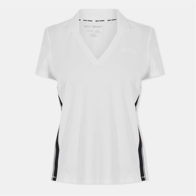 дамски,топове,dkny,stripe,polo,ld99,white