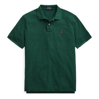 риза,с,къс,ръкав,мъжки,тениски,polo,ralph,lauren,men,s,custom,slim,short,sleeve,shirt,college,green
