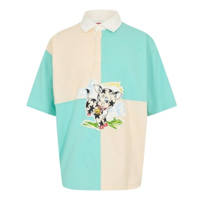блуза,с,яка,мъжки,тениски,kenzo,men,s,short,sleeve,polo,shirt,aqua