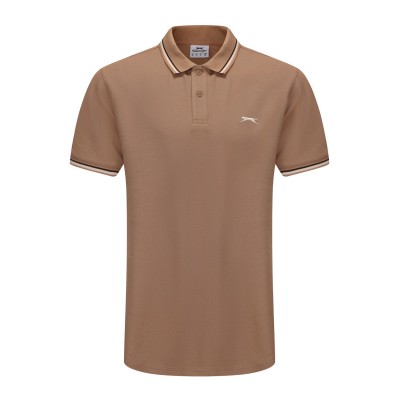 мъжка,блуза,с,яка,мъжки,блузи,с,яка,slazenger,tipped,polo,shirt,mens,dark,beige