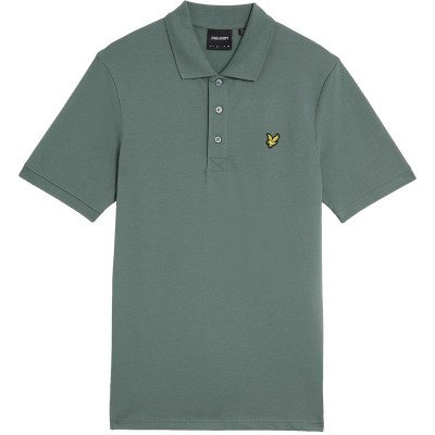 блуза,с,яка,облекла,на,разпродажба,мъжки,тениски,lyle,and,scott,basic,short,sleeve,polo,shirt,green,mercurial