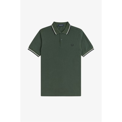 блуза,с,яка,облекла,на,разпродажба,мъжки,тениски,fred,perry,short,sleeve,twin,tipped,polo,shirt,court,green,53a