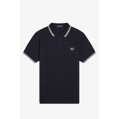 блуза,с,яка,мъжки,тениски,fred,perry,short,sleeve,twin,tipped,polo,shirt,navy