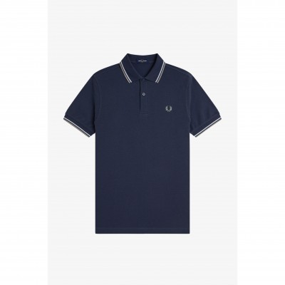 блуза,с,яка,мъжки,тениски,fred,perry,short,sleeve,twin,tipped,polo,shirt,dk,airforce,z47