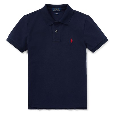 риза,с,къс,ръкав,детски,3/4,панталони,polo,ralph,lauren,kids',cotton,short,sleeve,shirt,french,navy