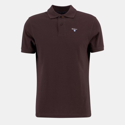 блуза,с,яка,мъжки,тениски,barbour,mens,tartan,pique,polo,shirt,dark,oak