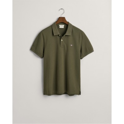 блуза,с,яка,облекла,на,разпродажба,мъжки,тениски,gant,shield,pique,polo,shirt,juniper,green