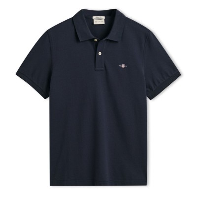 блуза,с,яка,облекла,на,разпродажба,мъжки,тениски,gant,shield,pique,polo,shirt,navy,433