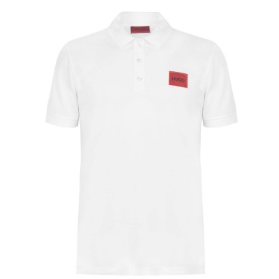 блуза,с,яка,мъжки,блузи,с,яка,hugo,dereso,polo,shirt,white,100