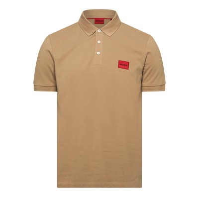блуза,с,яка,мъжки,тениски,hugo,mens,hugo,deruso,short,sleeve,polo,shirt,with,logo,detail,and,ribbed,collar,premium,cotton,medium,beige