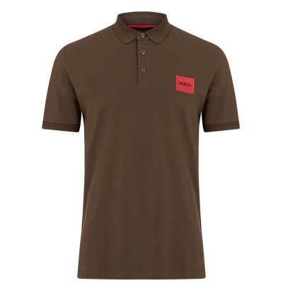 блуза,с,яка,мъжки,тениски,hugo,hugo,dereso,polo,shirt,khaki,304