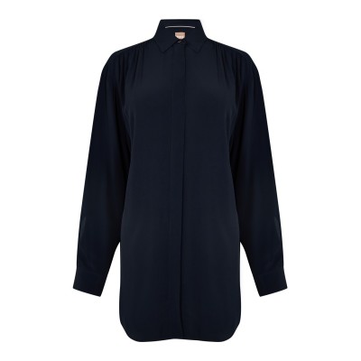 дамски,ризи,boss,benika,blouse,dark,blue