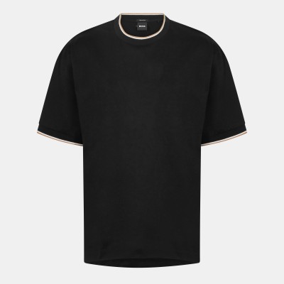 блуза,с,яка,мъжки,тениски,boss,men,s,h,tames,short,sleeve,polo,shirt,black