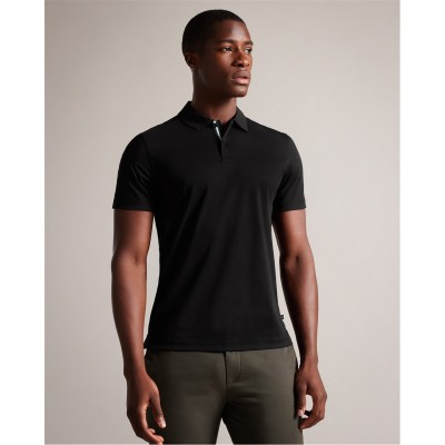 блуза,с,яка,ted,baker,men's,regular,fit,zeiter,polo,shirt,black