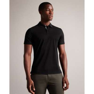 блуза,с,яка,мъжки,тениски,ted,baker,zeiter,polo,shirt,black