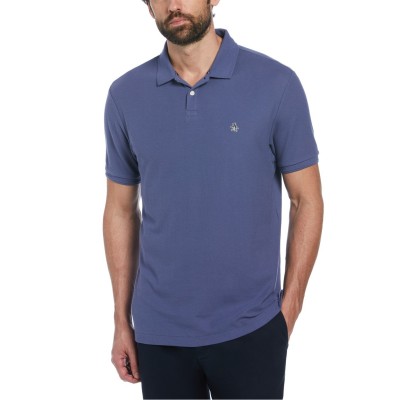 блуза,с,яка,мъжки,тениски,original,penguin,raised,rib,short,sleeve,polo,shirt,blue,indigo,970
