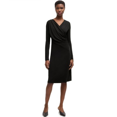 дамска,блуза,с,яка,дамски,топове,boss,eular,10267517,01,polo,shirt,womens,black