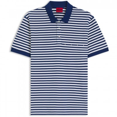 блуза,с,яка,мъжки,тениски,hugo,men,s,short,sleeve,polo,shirt,blue,white,990