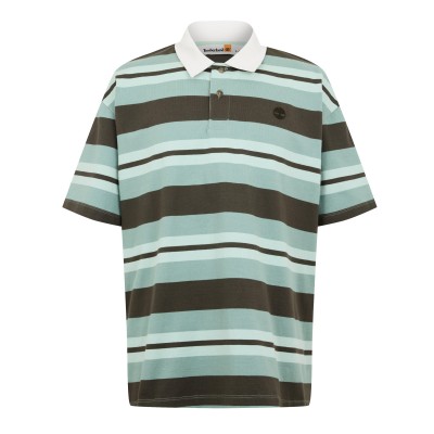 блуза,с,яка,мъжки,тениски,timberland,men,s,striped,rugby,short,sleeve,polo,shirt,green,bay,yd