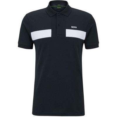 блуза,с,яка,облекла,на,разпродажба,мъжки,тениски,boss,paule,2,polo,shirt,dark,blue