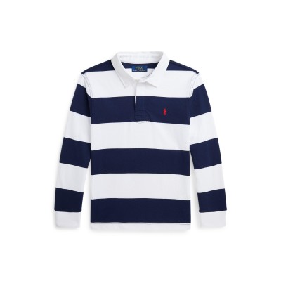 блуза,с,яка,polo,ralph,lauren,kids,ls,rugby,polo,long,sleeve,shirt,white,navy