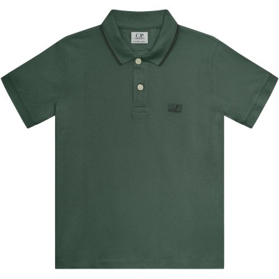 блуза,с,яка,детски,облекла,cp,company,boys',logo,polo,shirt,jngle,grn,30064