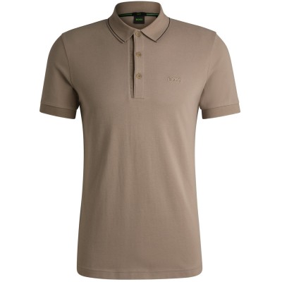 блуза,с,яка,облекла,на,разпродажба,мъжки,тениски,boss,men's,paule,short,sleeve,polo,shirt,lght,pstl,green