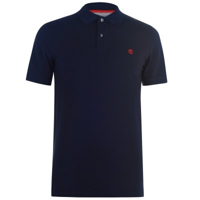 блуза,с,яка,мъжки,тениски,timberland,miller,short,sleeve,polo,shirt,dark,sapphire