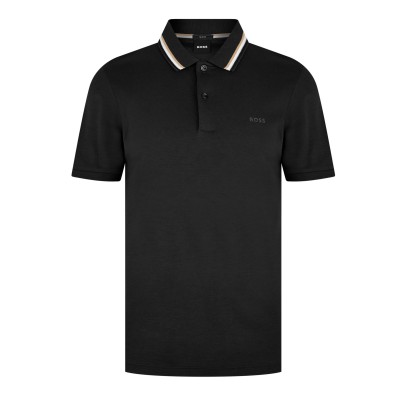 блуза,с,яка,мъжки,тениски,boss,mens,boss,black,penrose,slim,fit,polo,shirt,with,signature,tipped,collar,black,001
