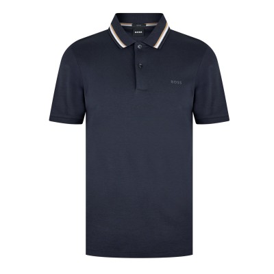 блуза,с,яка,мъжки,тениски,boss,mens,boss,black,penrose,slim,fit,polo,shirt,with,signature,tipped,collar,navy,404