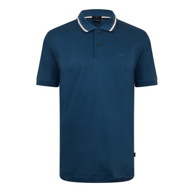 блуза,с,яка,облекла,на,разпродажба,мъжки,тениски,boss,men's,penrose,polo,shirt,medium,blue,425