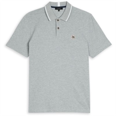 блуза,с,яка,облекла,на,разпродажба,мъжки,тениски,ted,baker,camden,polo,shirt,lt,grey