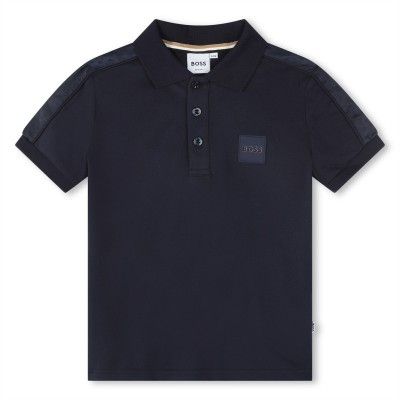 детски,облекла,boss,logo,polo,juniors,navy,849