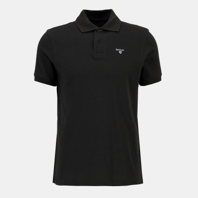 блуза,с,яка,мъжки,тениски,barbour,men,s,sports,polo,shirt,black,bk31