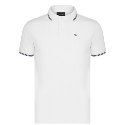 блуза,с,яка,облекла,на,разпродажба,мъжки,тениски,emporio,armani,men's,regular,fit,polo,shirt,white,0100