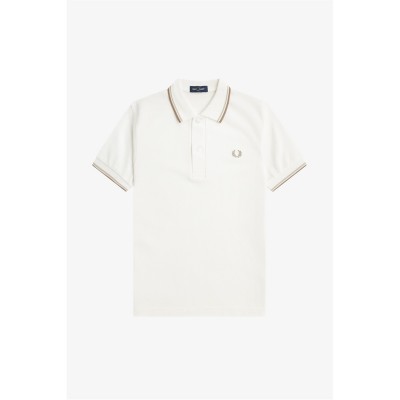блуза,с,яка,детски,3/4,панталони,fred,perry,twin,tipped,polo,shirt,snow,white,t60