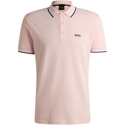 блуза,с,яка,мъжки,тениски,мъжки,облекла,размер,boss,men's,paddy,polo,shirt,lt,pas,pink,689