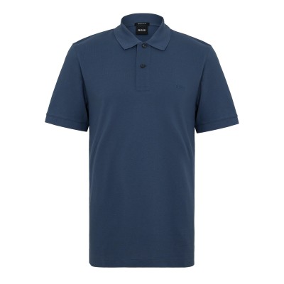 блуза,с,яка,мъжки,тениски,boss,mens,boss,black,pallas,polo,iconic,logo,embroidered,shirt,blue,468